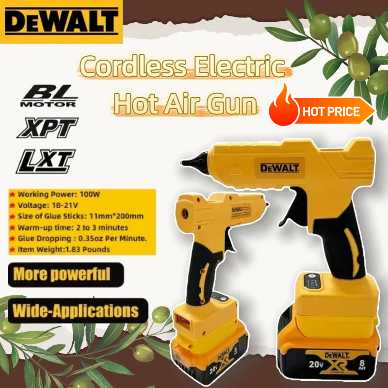 Hot Melt Glue Gun Cordless - Pistola per colla a caldo elettrica