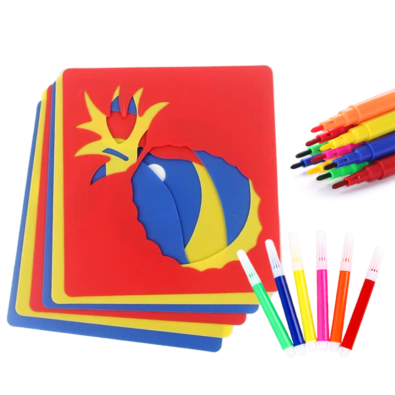 Painting Supplies - 10/20 Pezzi Stencil per Disegno e