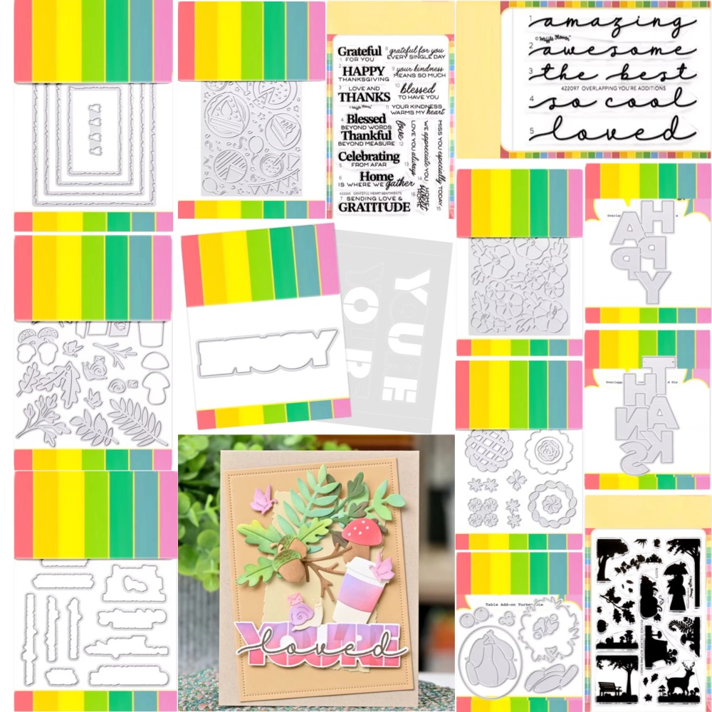 Scrapbooking - Nuovi Stampi in Metallo per Decorazioni