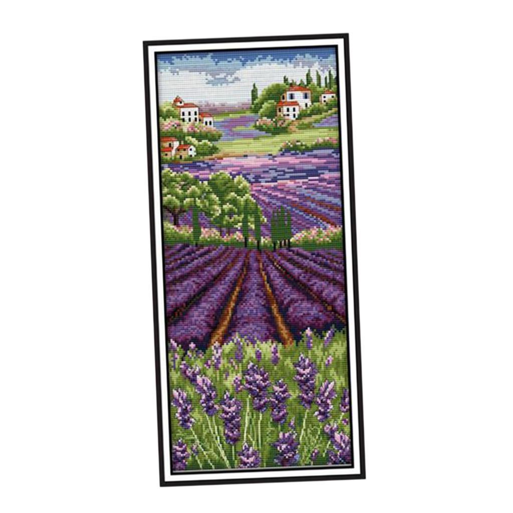 Cross Stitch Stamped Kits Beginners - Kit Punto Croce con Stampa di