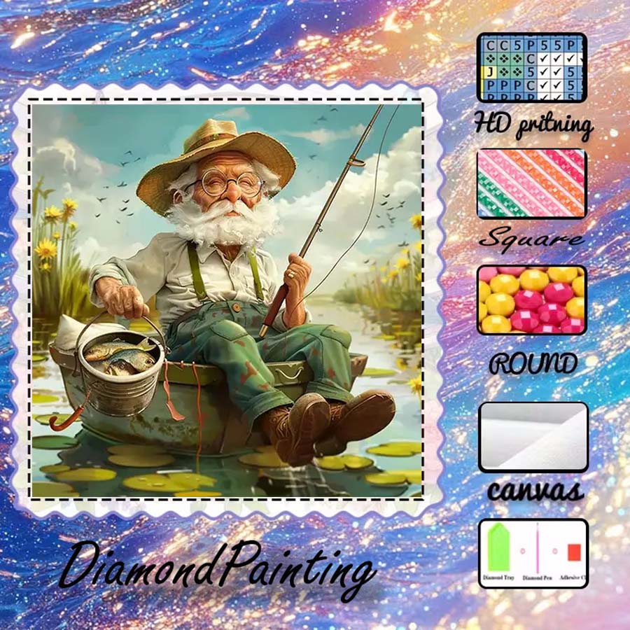 5D Diamond Painting Kit Full Drill - 1 pezzo di tessuto floccato 5D