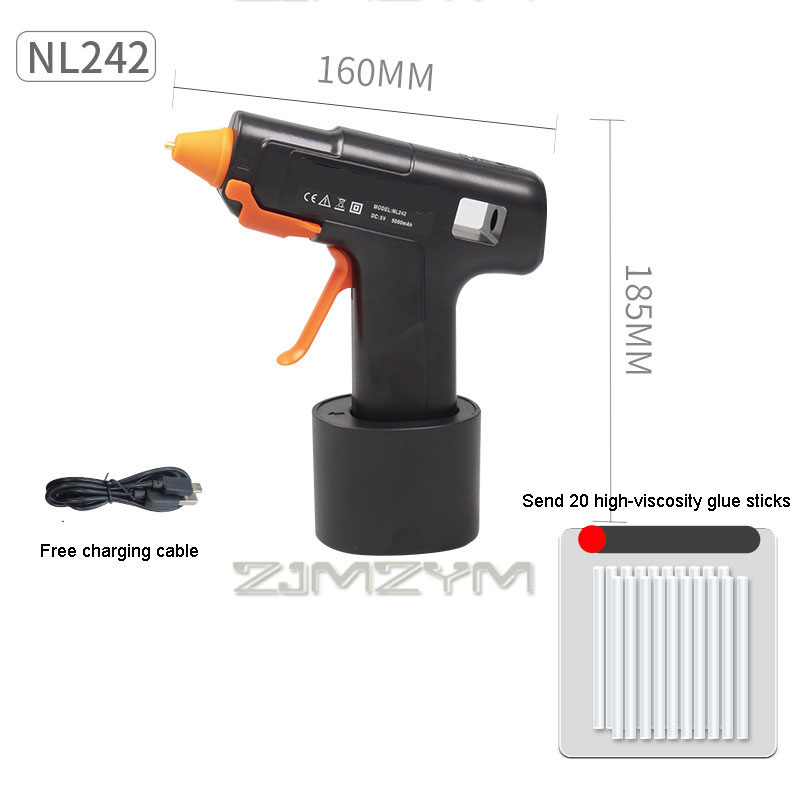 Hot Melt Glue Gun Cordless - Pistola per colla a caldo a