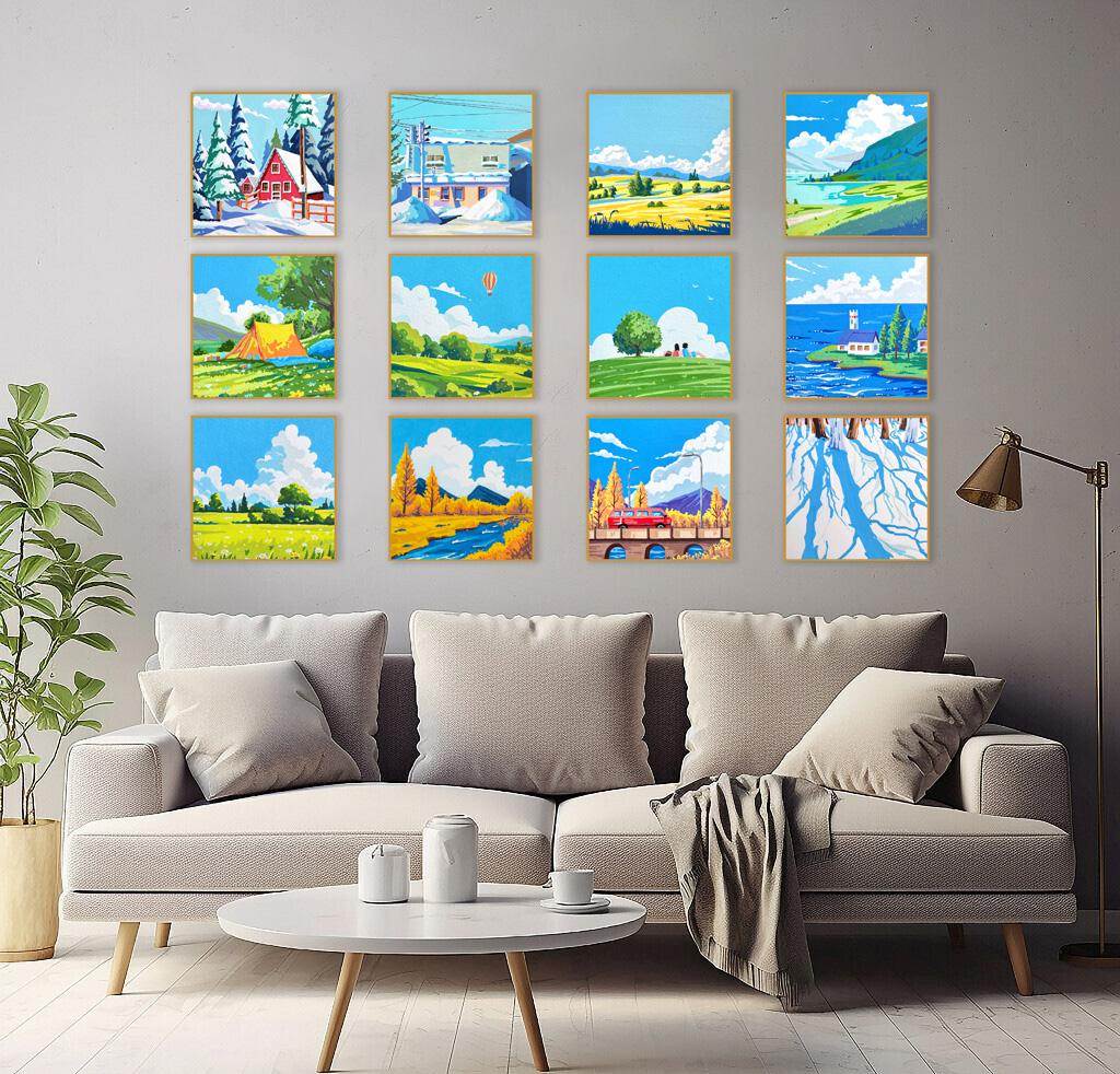 5D Diamond Painting Kit Full Drill - Kit di Pittura Diamante 5D Fai-da-Te