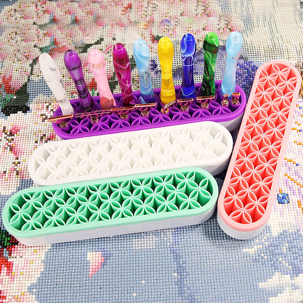 Painting Supplies - Portapenne in silicone per strumenti di