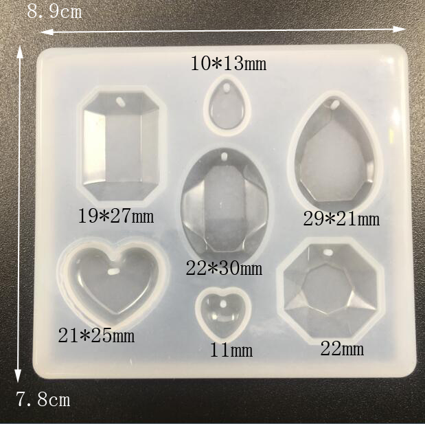 Set di 6 Stampi in Silicone pe - Silicone Epoxy Resin Molds Set recensione e prezzo