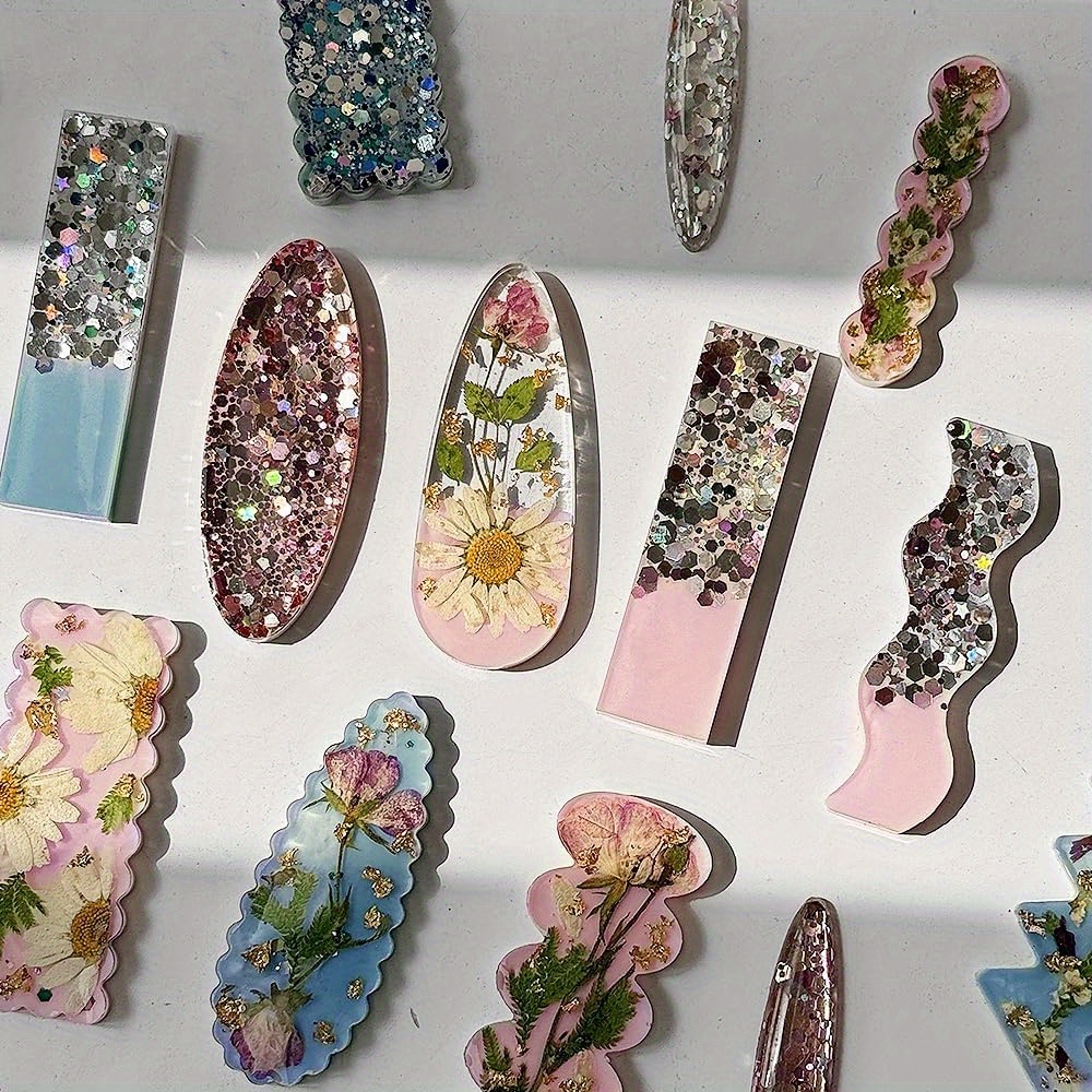 Un set di 10 stampi in silicon - Silicone Epoxy Resin Molds Set recensione e prezzo