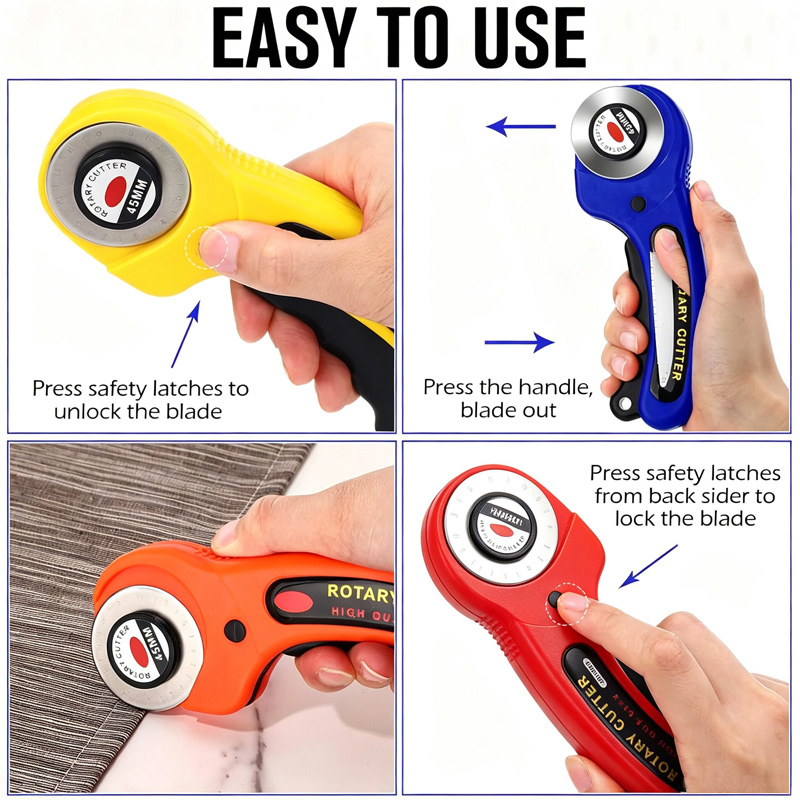 Taglierina Rotante per Tessuti - Rotary Cutter For Fabric 45Mm recensione e prezzo