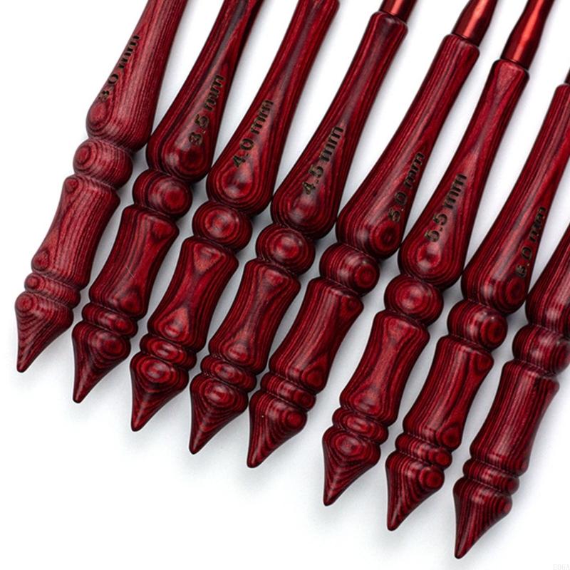 Uncinetto ergonomico con manic - Wooden Crochet Hooks Ergonomic Handle recensione e prezzo
