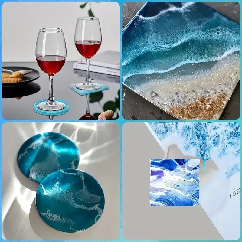 5 pezzi/set DlY sottobicchieri - Silicone Epoxy Resin Molds Set recensione e prezzo