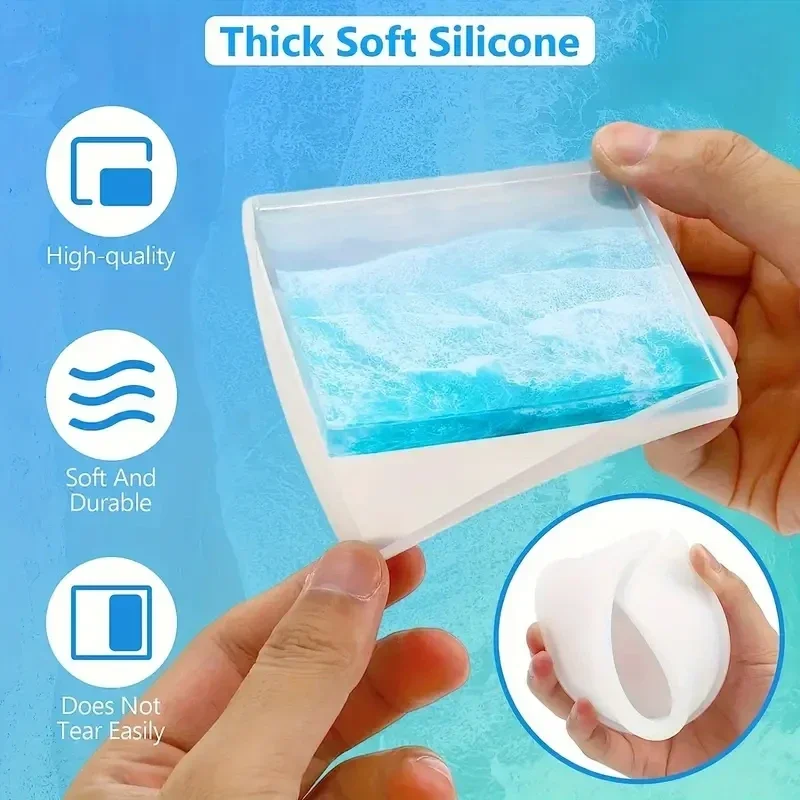 5 pezzi/set DlY sottobicchieri - Silicone Epoxy Resin Molds Set recensione e prezzo