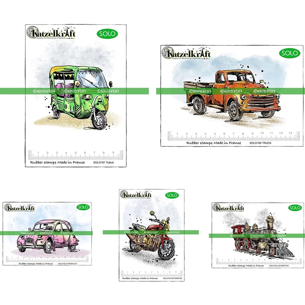 Treni e camion timbri in Silic - Clear Silicone Stamps For Card Making recensione e prezzo