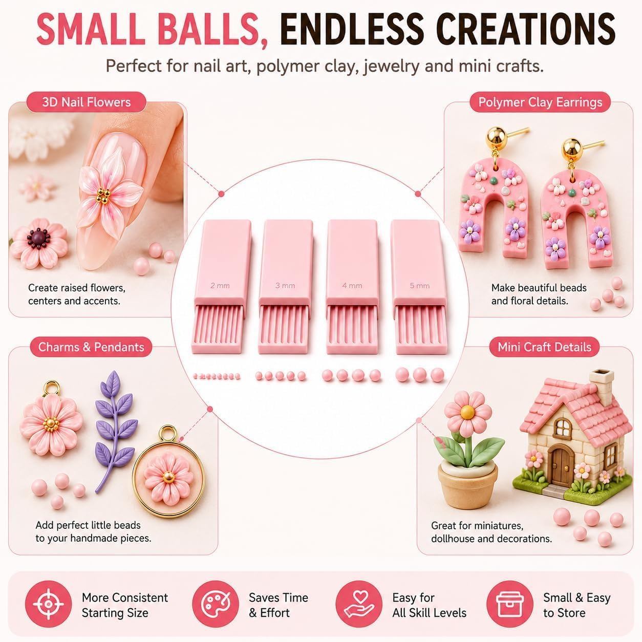 4 Pezzi Strumento per Creare S - Beading recensione e prezzo