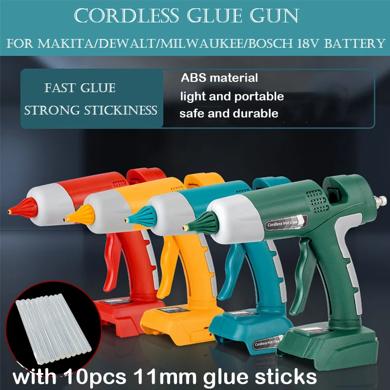 Pistola per colla a caldo senz - Hot Melt Glue Gun Cordless recensione e prezzo