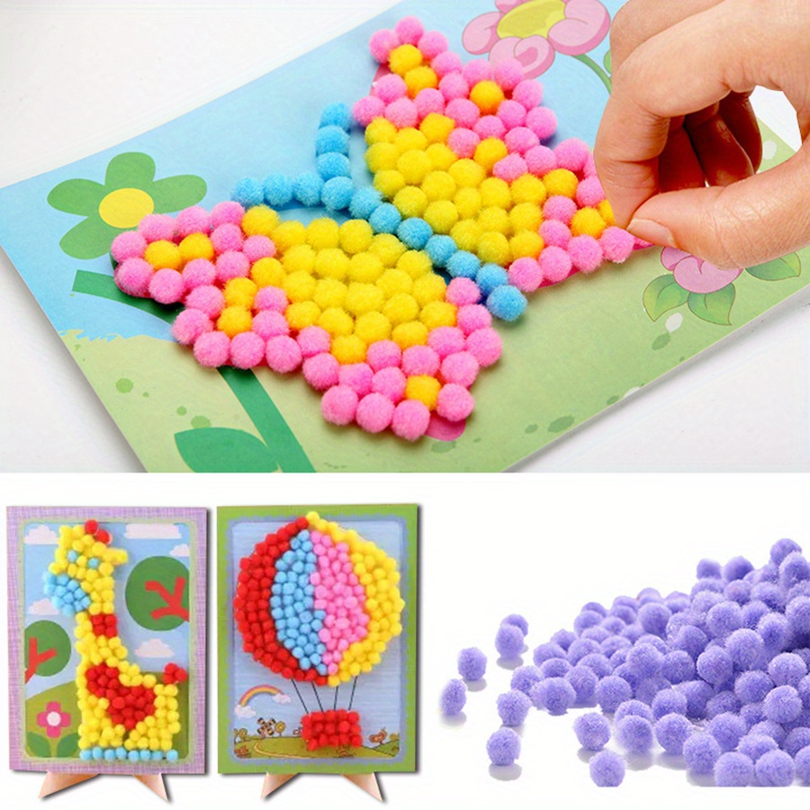 2 pz 16x21 cm Colorato Pom-Pom - Painting Supplies recensione e prezzo