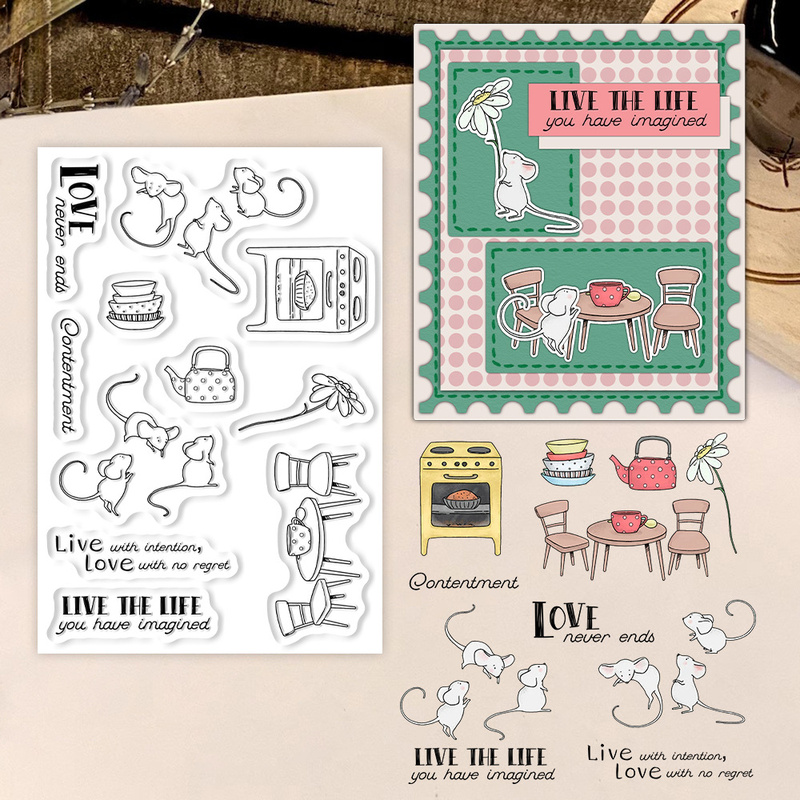 Timbro Trasparente Suncraft Li - Clear Silicone Stamps For Card Making recensione e prezzo