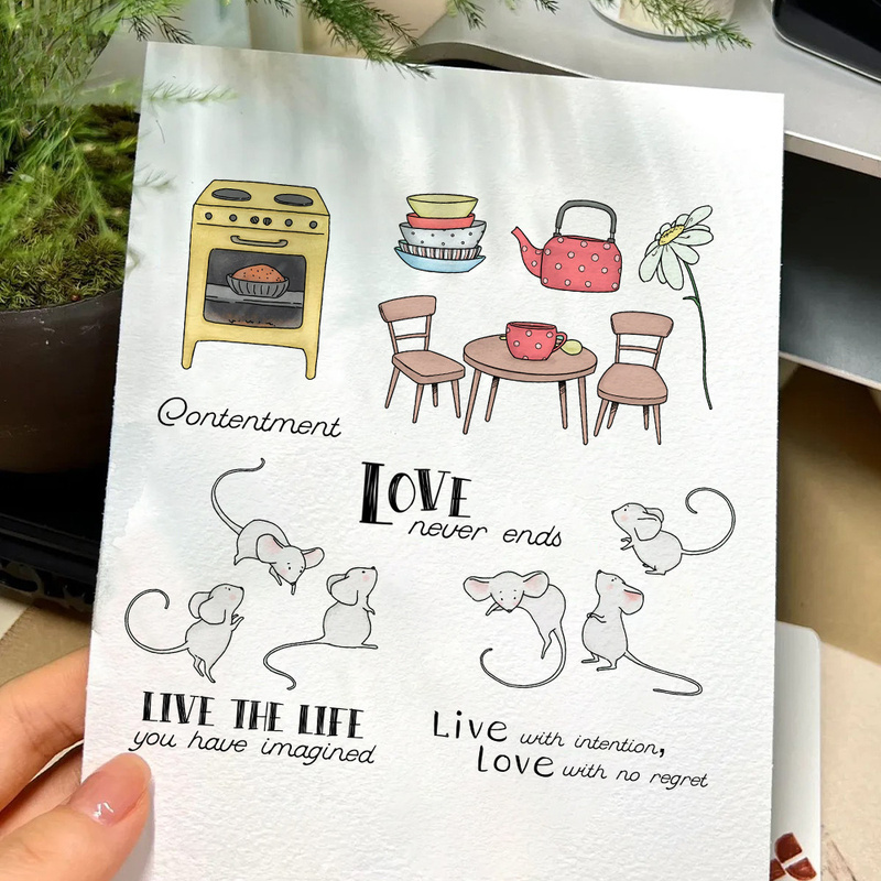 Timbro Trasparente Suncraft Li - Clear Silicone Stamps For Card Making recensione e prezzo