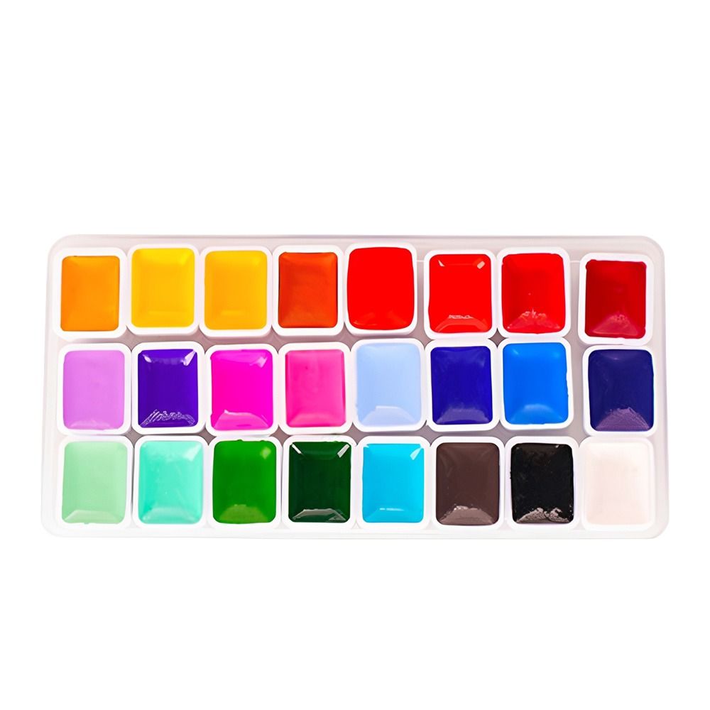 Set di acquerelli da 24 colori - Watercolor Paint Set Solid Pigment recensione e prezzo