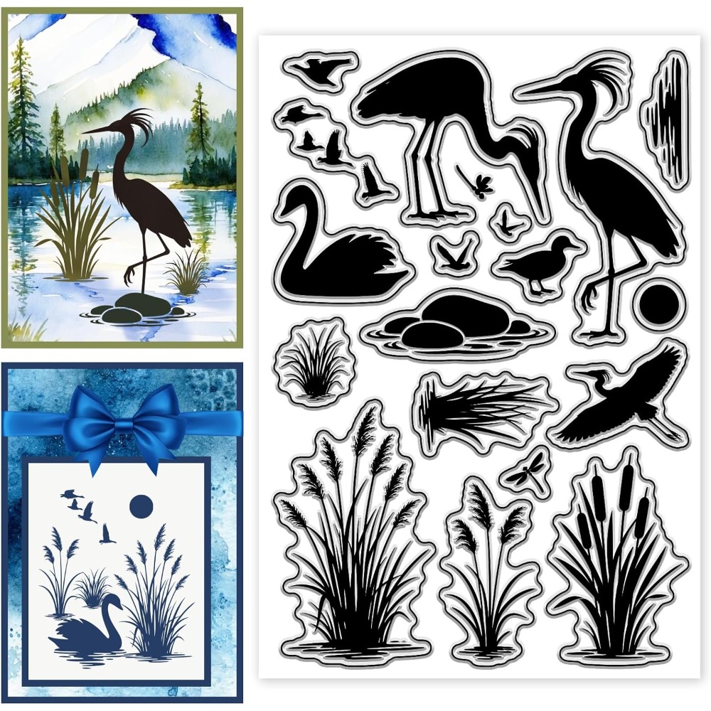 Timbri in silicone con motivo  - Clear Silicone Stamps For Card Making recensione e prezzo