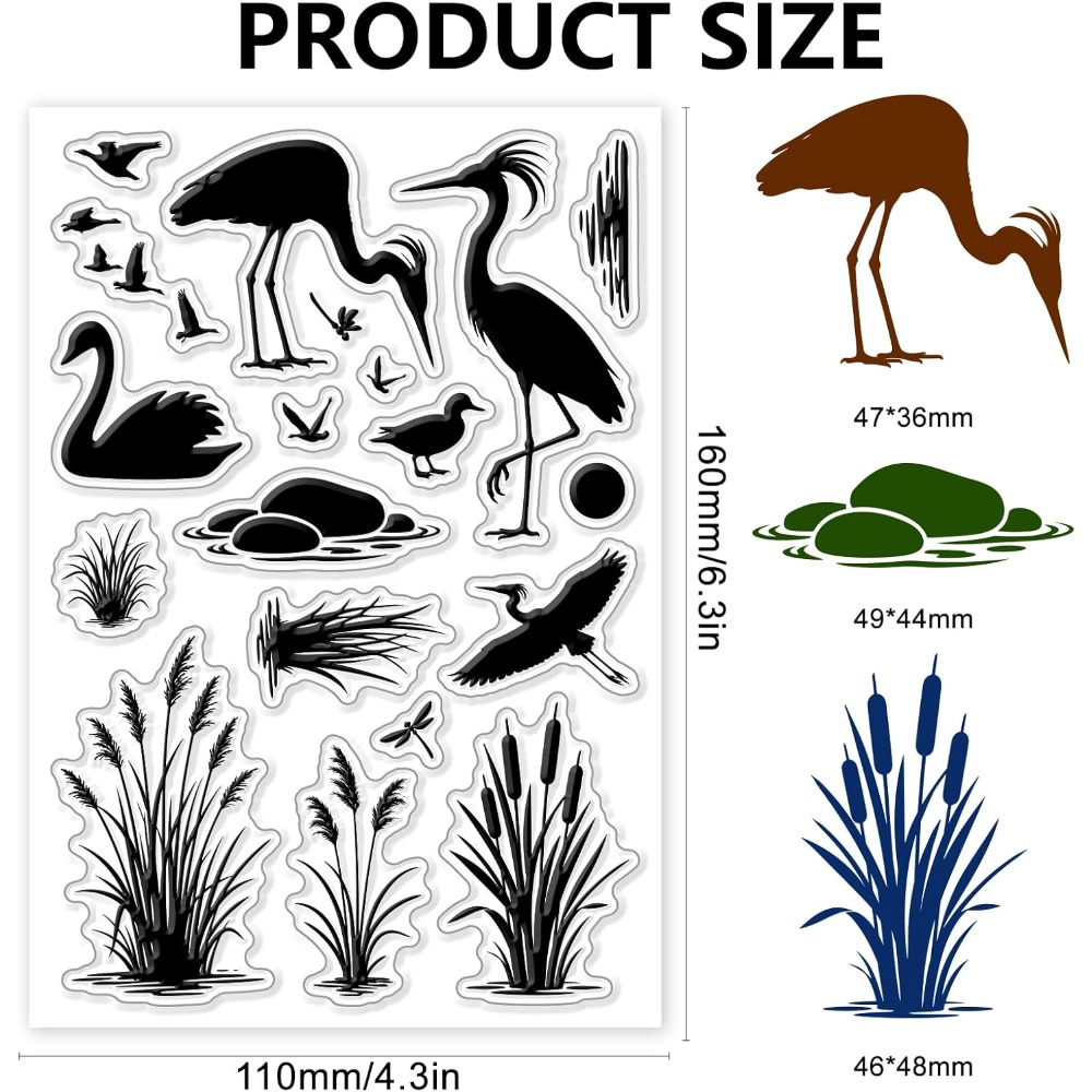 Timbri in silicone con motivo  - Clear Silicone Stamps For Card Making recensione e prezzo