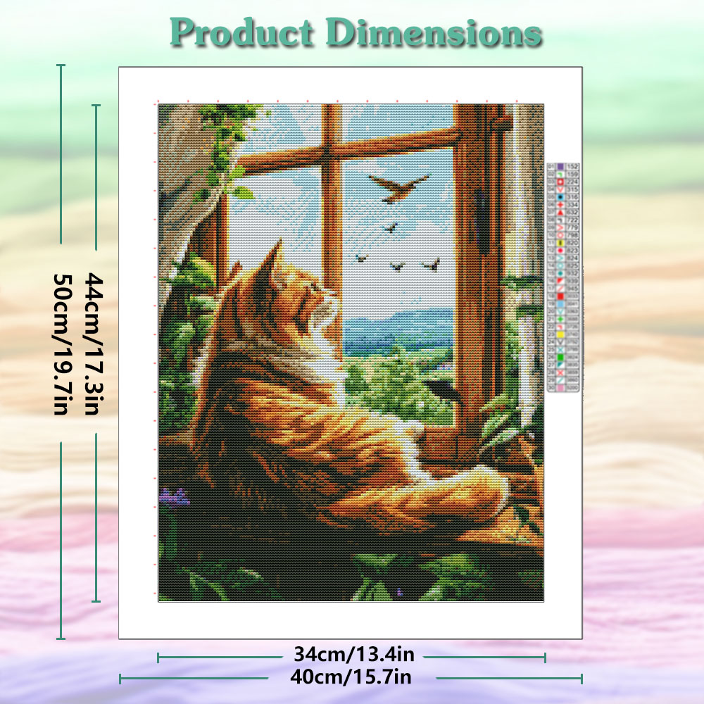 Kit Punto Croce Fai da Te per  - Cross Stitch Stamped Kits Beginners recensione e prezzo