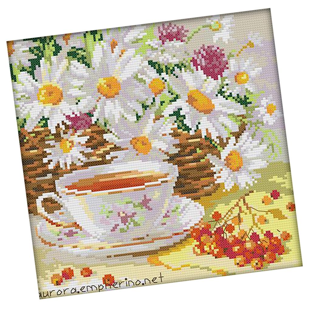 Kit per Ricamo a Punto Croce p - Cross Stitch Stamped Kits Beginners recensione e prezzo