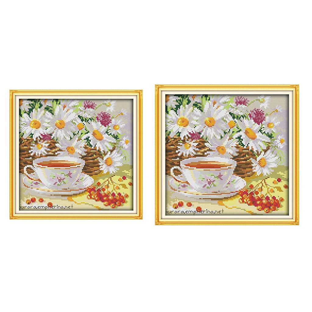 Kit per Ricamo a Punto Croce p - Cross Stitch Stamped Kits Beginners recensione e prezzo