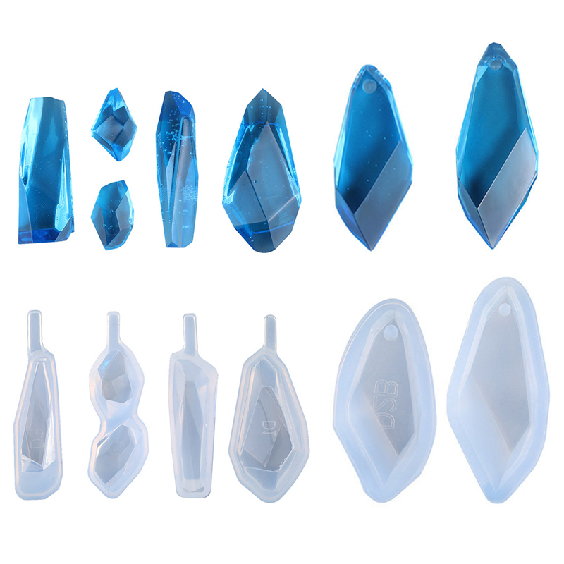 1/6/10 pz fai da te portachiav - Silicone Epoxy Resin Molds Set recensione e prezzo