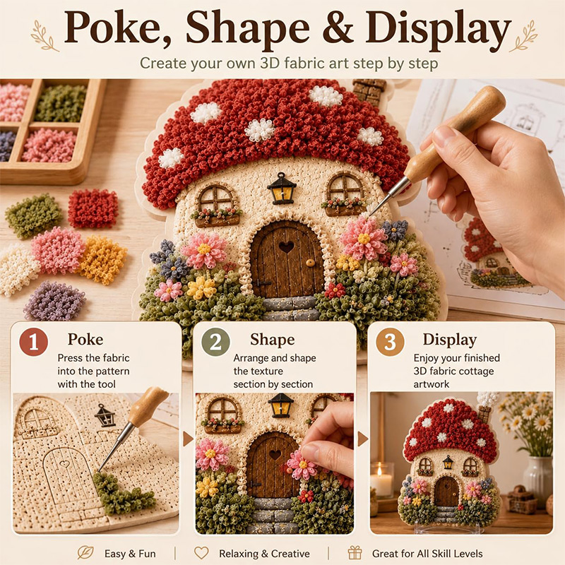 Kit Fai-da-Te Casa dei Funghi  - Craft Tools recensione e prezzo