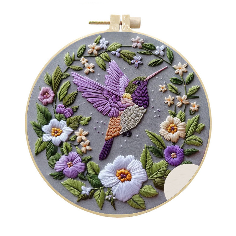 Kit da ricamo colibrì per mode - Cross Stitch Stamped Kits Beginners recensione e prezzo
