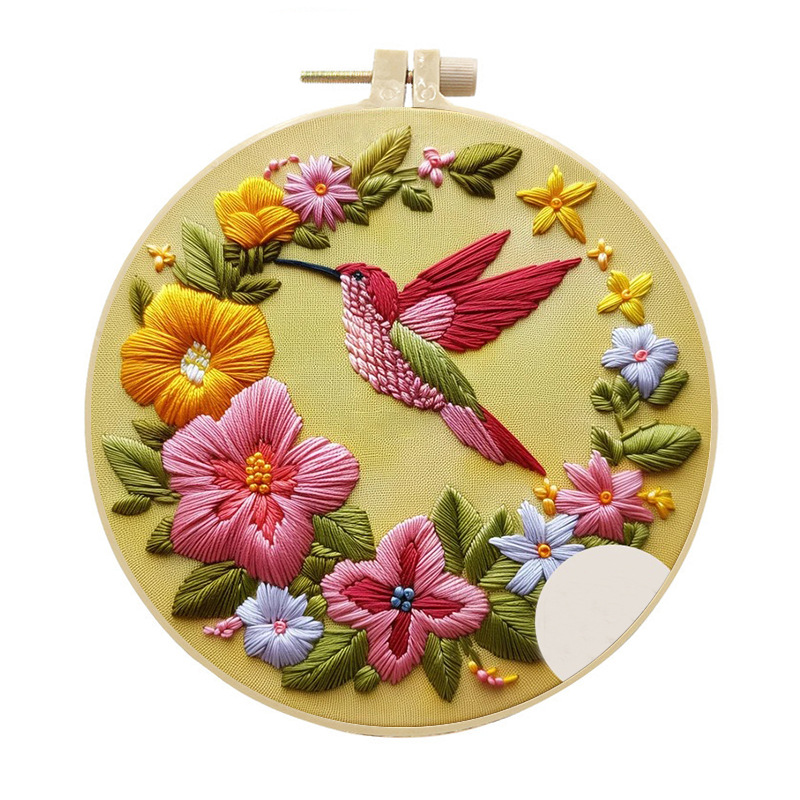 Kit da ricamo colibrì per mode - Cross Stitch Stamped Kits Beginners recensione e prezzo