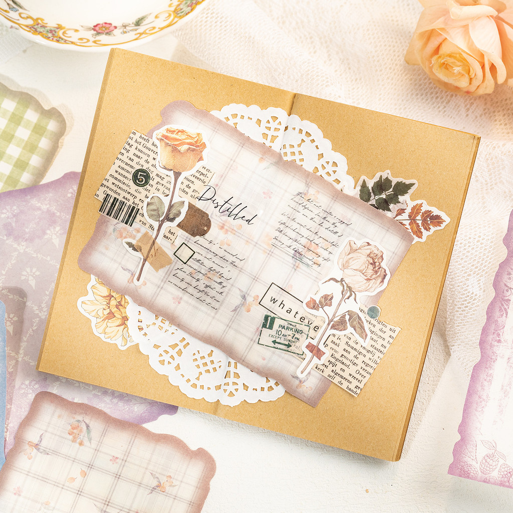 30 Fogli di Carta Vintage per  - Vintage Junk Journal Scrapbooking Paper recensione e prezzo
