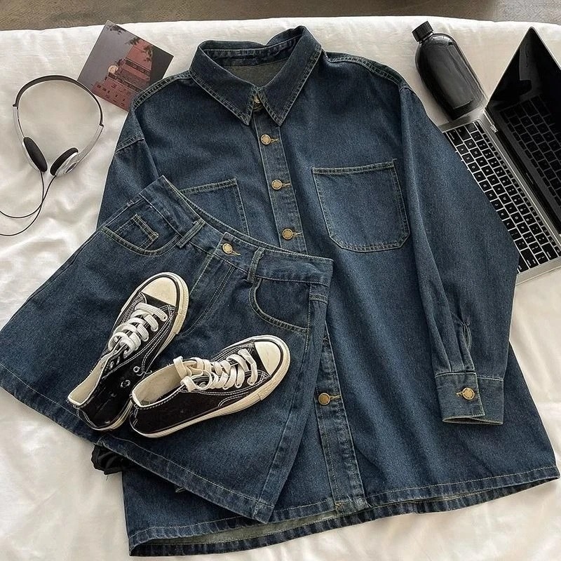 Set gonna in denim Y2K: giacca - Embroidery recensione e prezzo