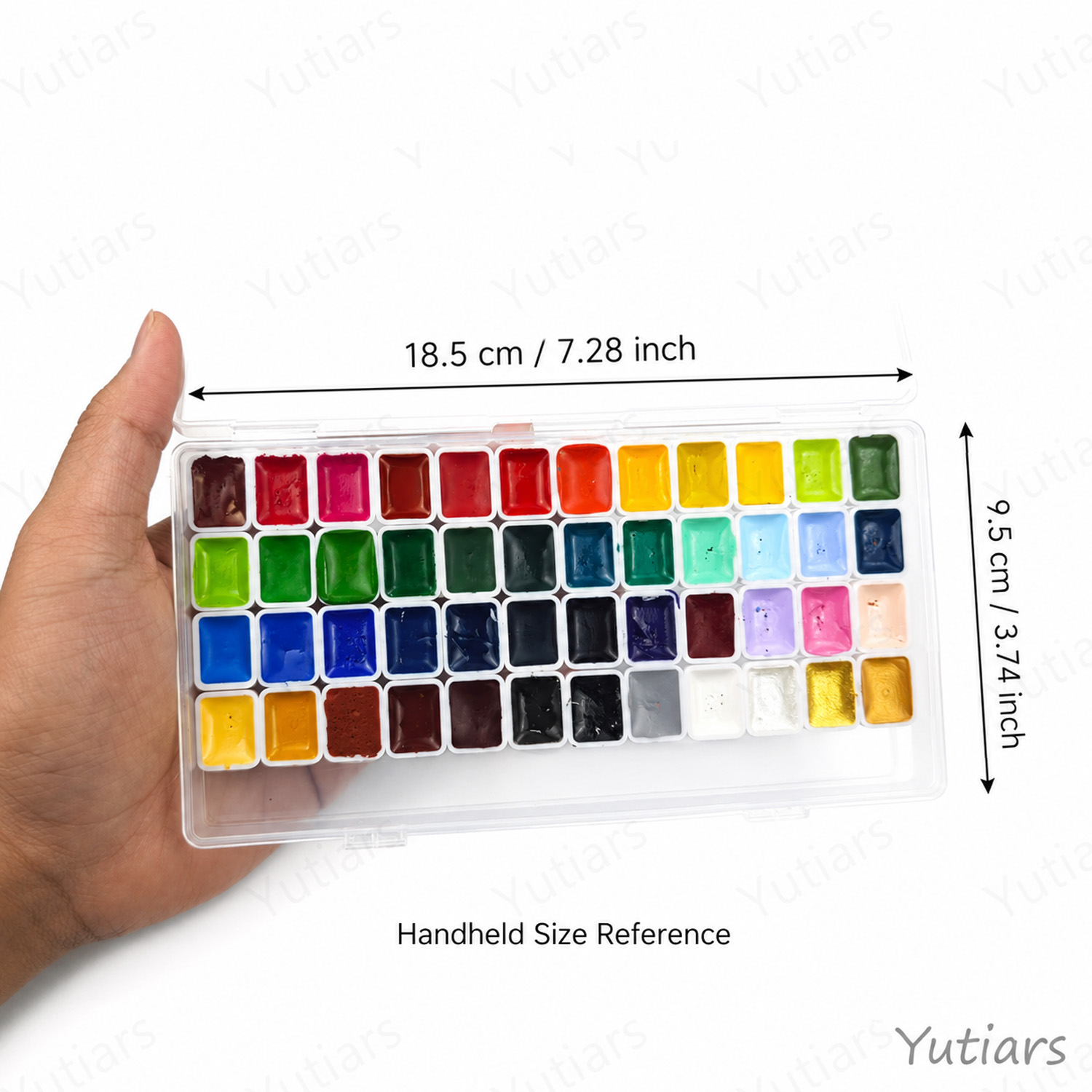 Set di 48 Colori Professionali - Watercolor Paint Set Solid Pigment recensione e prezzo