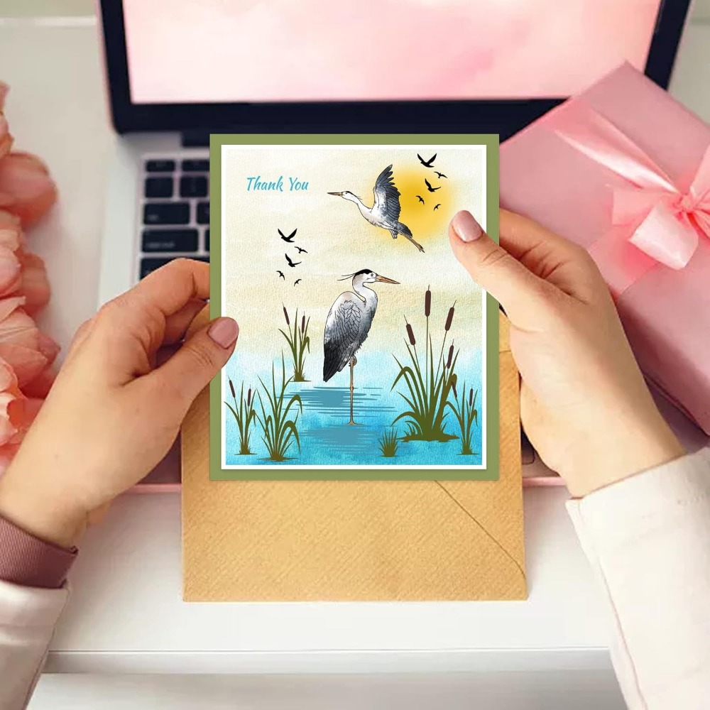 Timbri trasparenti Heron Silho - Clear Silicone Stamps For Card Making recensione e prezzo