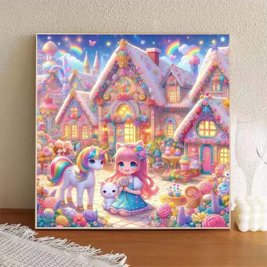 1 pezzo di tessuto floccato 5D - 5D Diamond Painting Kit Full Drill recensione e prezzo