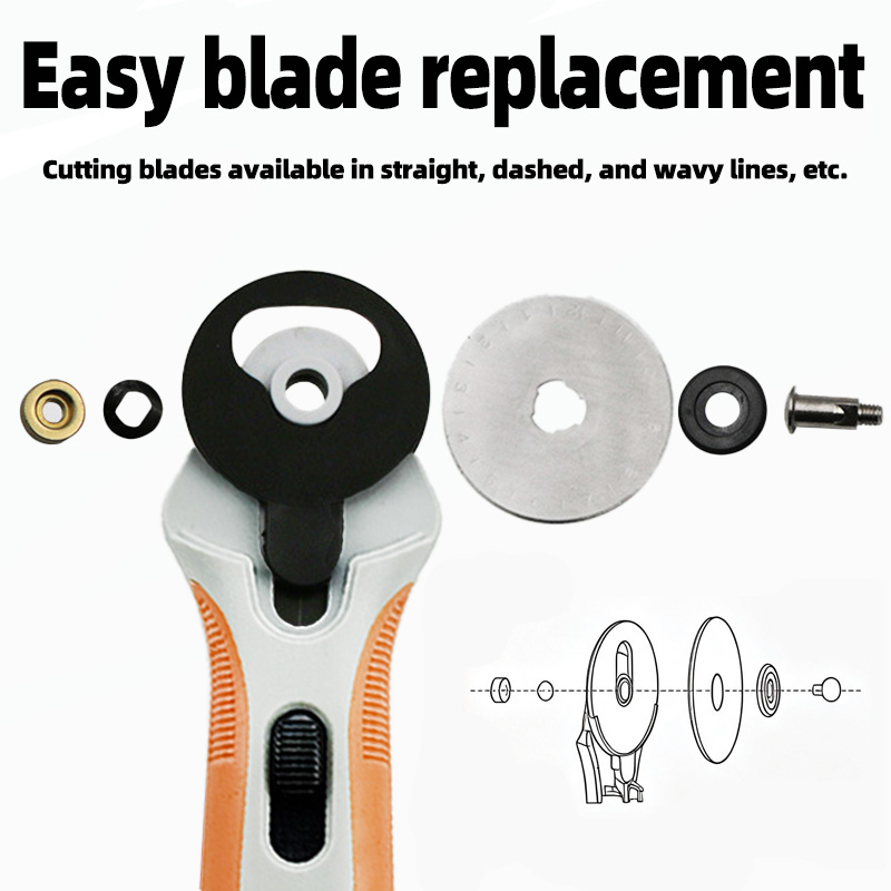 Taglierina Rotante da 45mm, Co - Rotary Cutter For Fabric 45Mm recensione e prezzo