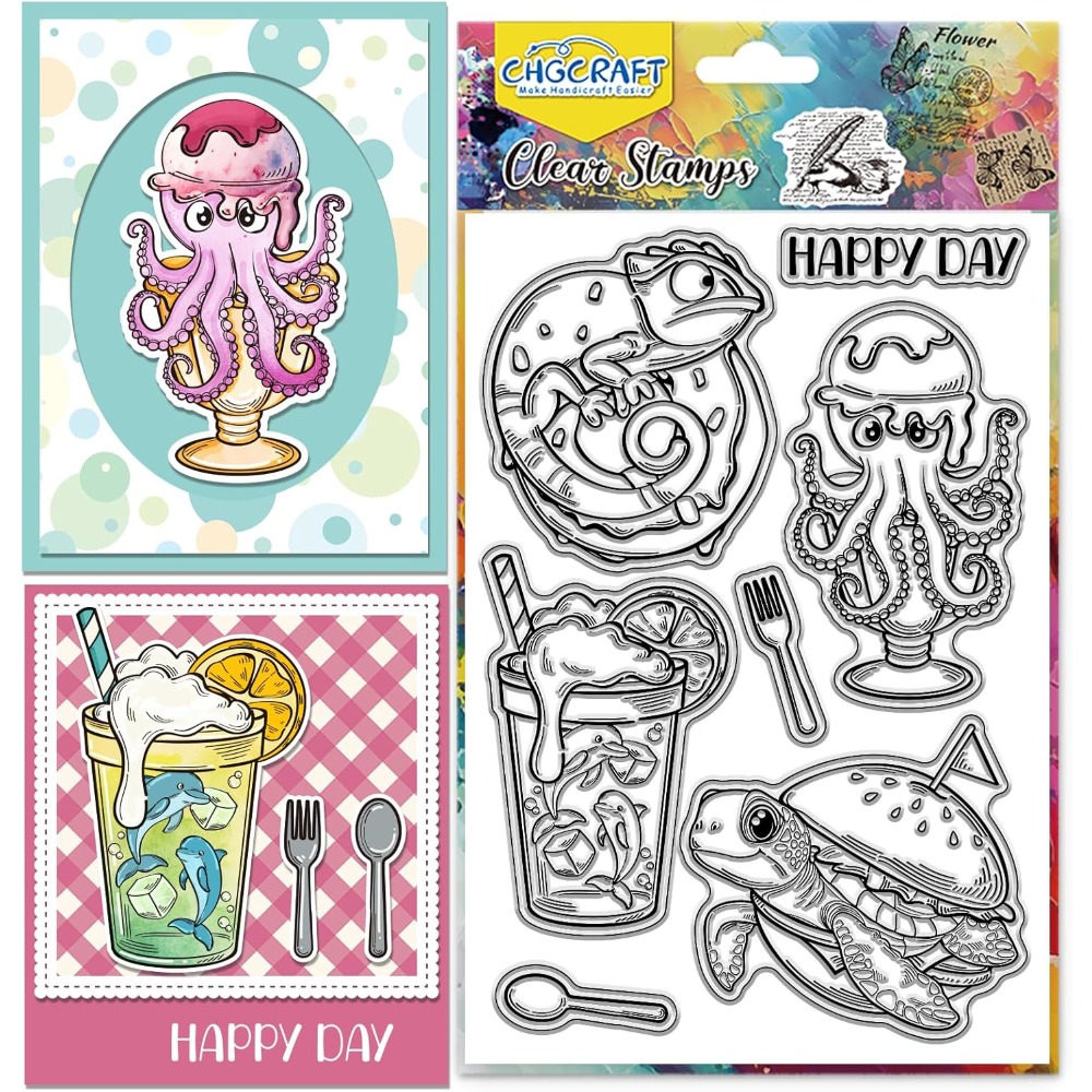 Timbri trasparenti per animali - Clear Silicone Stamps For Card Making recensione e prezzo