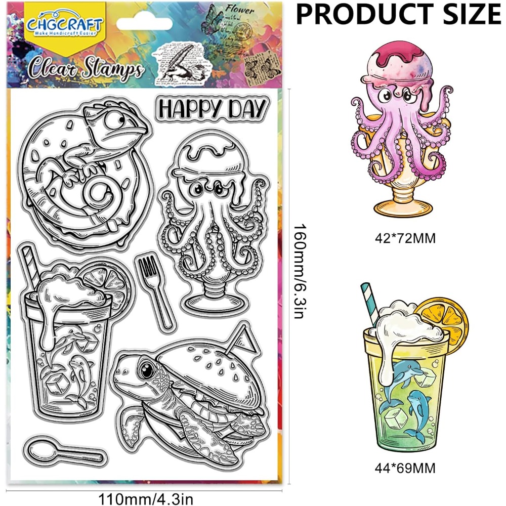 Timbri trasparenti per animali - Clear Silicone Stamps For Card Making recensione e prezzo