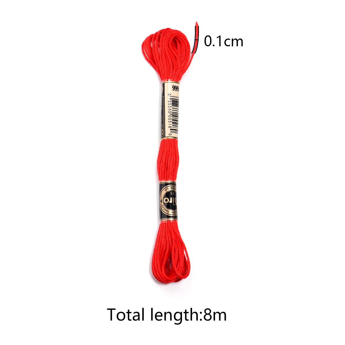 6 Pz/lotto Multicolor Polieste - Cotton Embroidery Thread Skeins recensione e prezzo