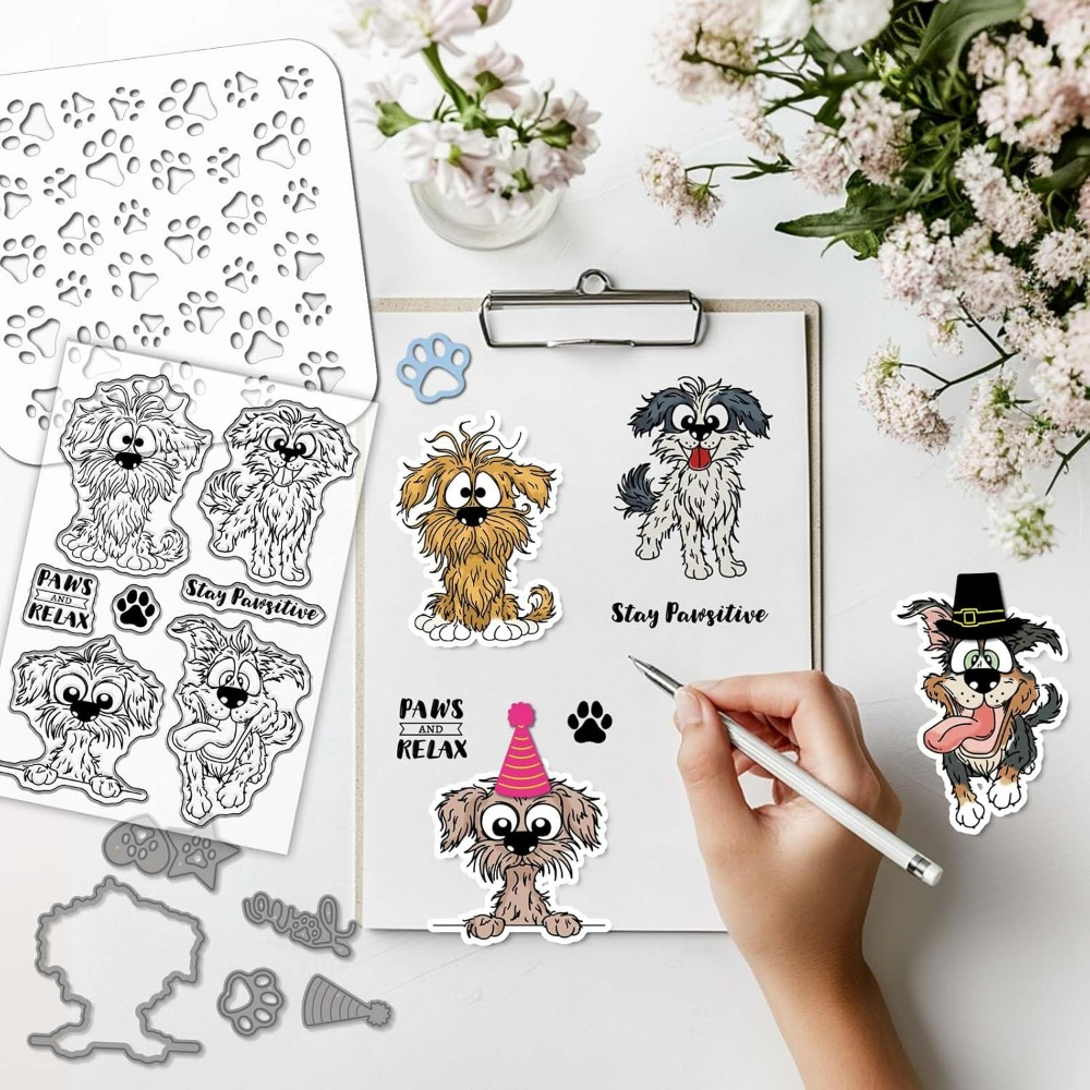 Timbro in silicone trasparente - Clear Silicone Stamps For Card Making recensione e prezzo