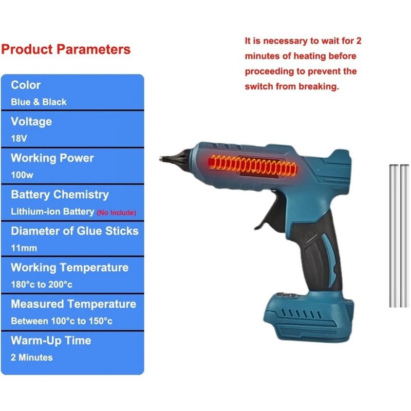 Pistola per colla a caldo T19C - Hot Melt Glue Gun Cordless recensione e prezzo