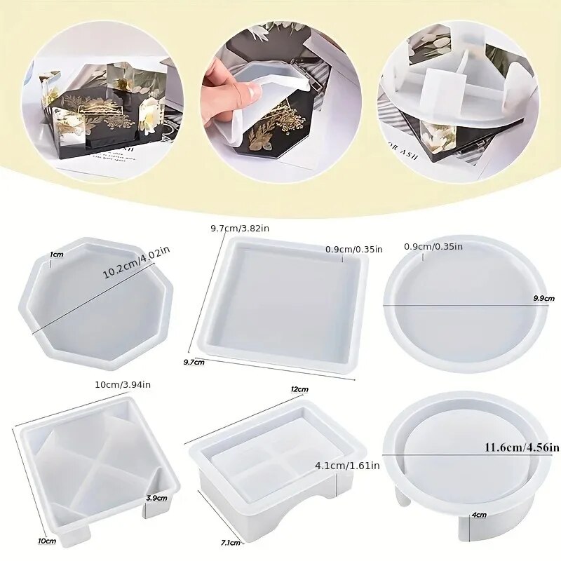 Il set di stampi in resina per - Silicone Epoxy Resin Molds Set recensione e prezzo