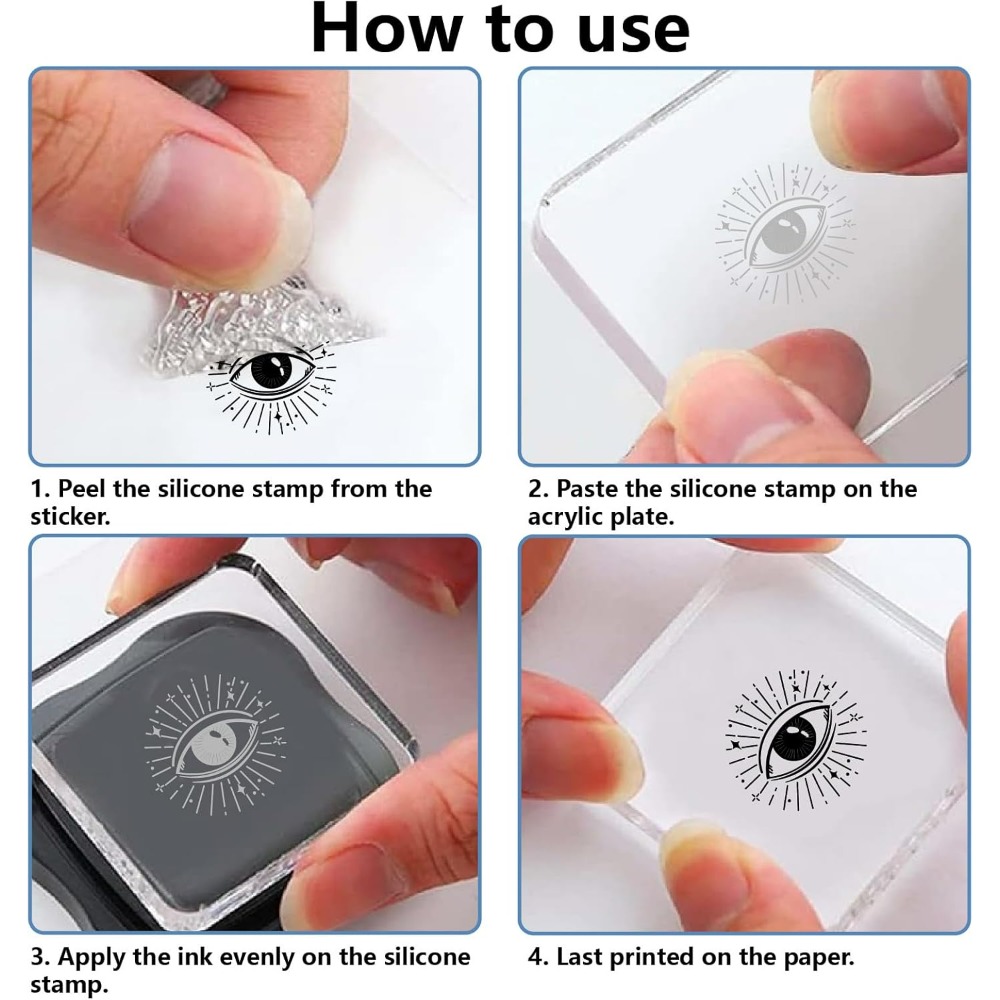 Timbri in gomma trasparente pe - Clear Silicone Stamps For Card Making recensione e prezzo