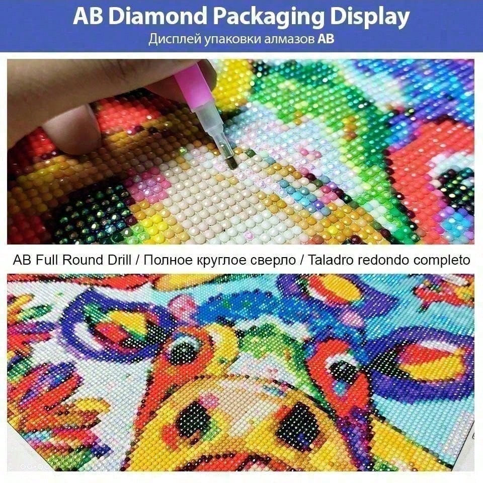 1 pezzo di tessuto floccato 5D - 5D Diamond Painting Kit Full Drill recensione e prezzo