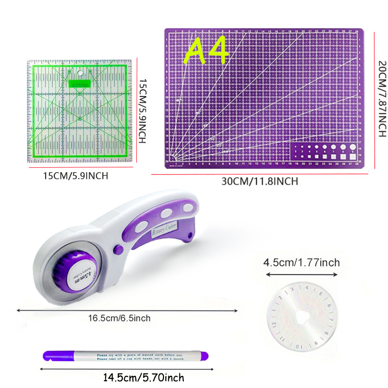 Taglierina rotante da 45 mm co - Rotary Cutter For Fabric 45Mm recensione e prezzo