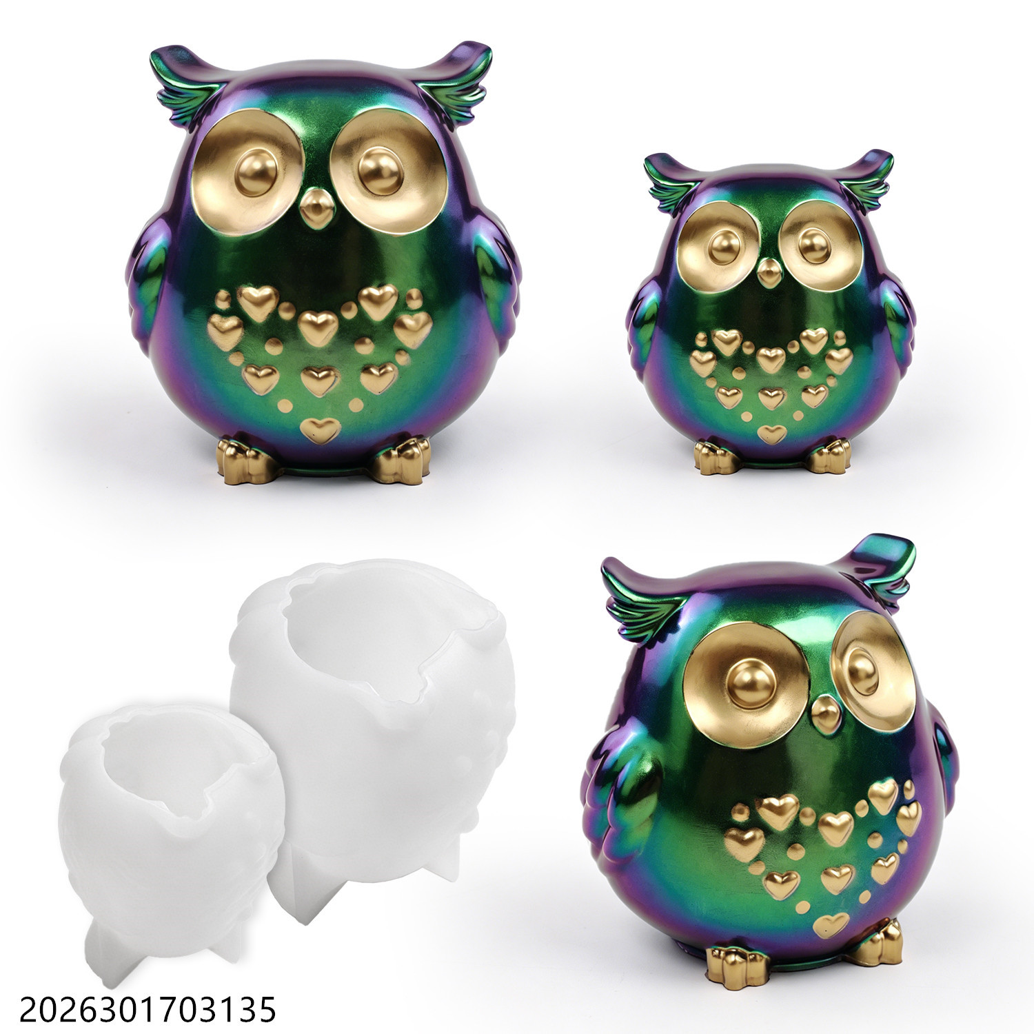 Stampo in Silicone a Forma di  - Silicone Epoxy Resin Molds Set recensione e prezzo
