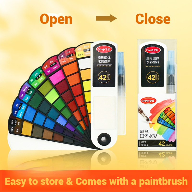 18/24/42/60 Set di pigmenti pe - Watercolor Paint Set Solid Pigment recensione e prezzo