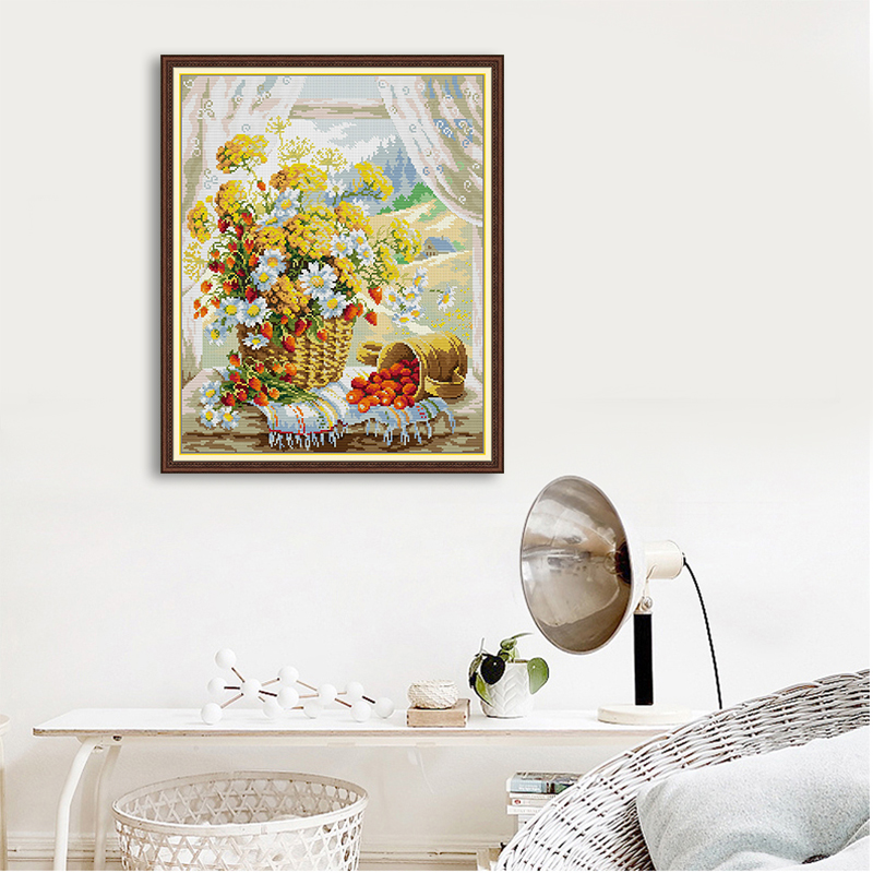 Kit punto croce stampato tela  - Cross Stitch Stamped Kits Beginners recensione e prezzo