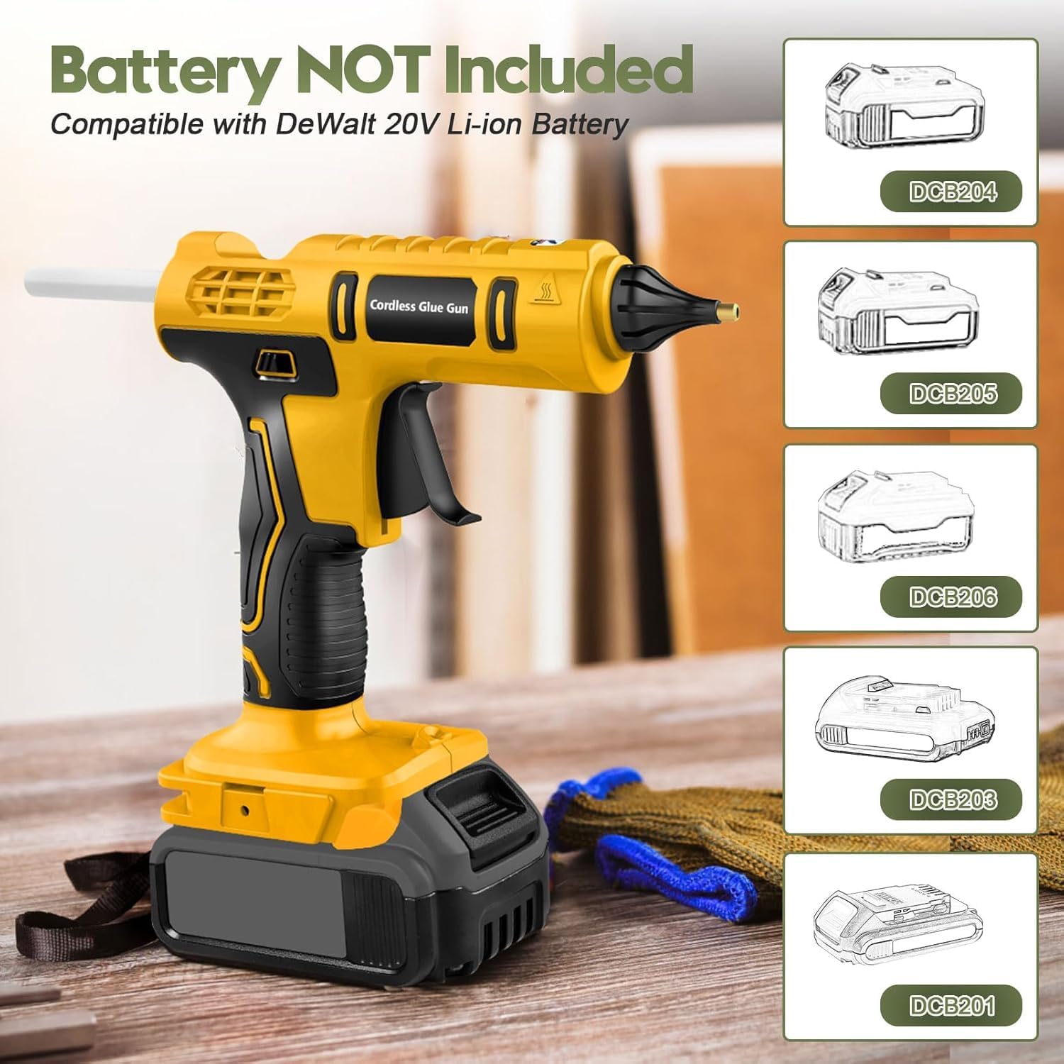 Pistola per colla a caldo senz - Hot Melt Glue Gun Cordless recensione e prezzo