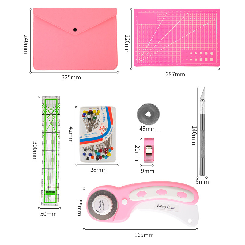 Set di frese rotanti rosa - Ki - Rotary Cutter For Fabric 45Mm recensione e prezzo